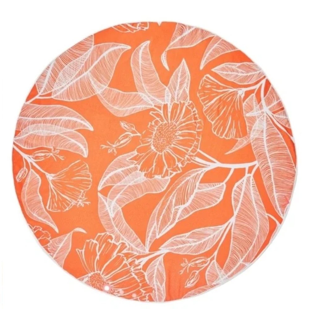 Summer & Rose Outdoor Roundie Beach Towel New/Tags
